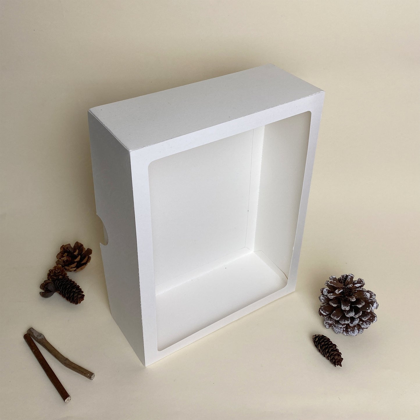 Paper cut light box frame template – 3D Lightbox SVG File for Cricut & Silhouette