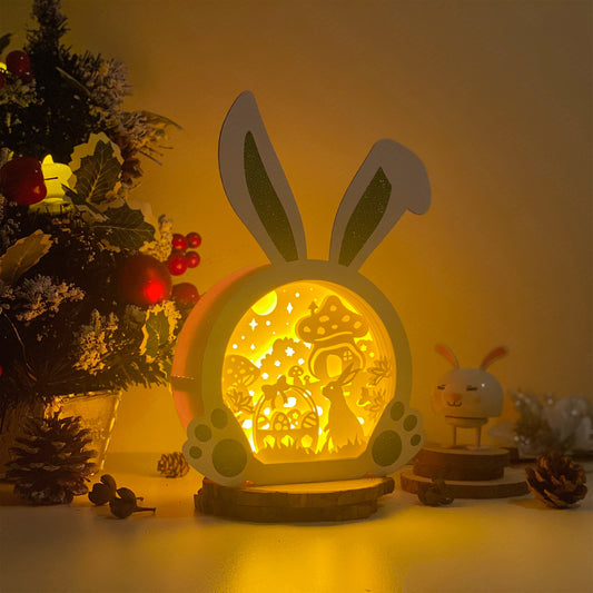 Easter 2 – 3D Bunny Box 2 File - Cricut File - VEKTOR KRAFT
