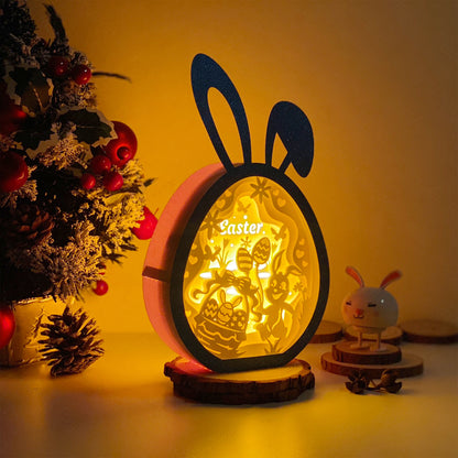 Easter 8 – 3D Bunny Box 3 File - Cricut File - VEKTOR KRAFT