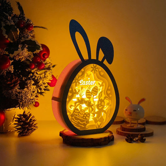 Easter 8 – 3D Bunny Box 3 File - Cricut File - VEKTOR KRAFT