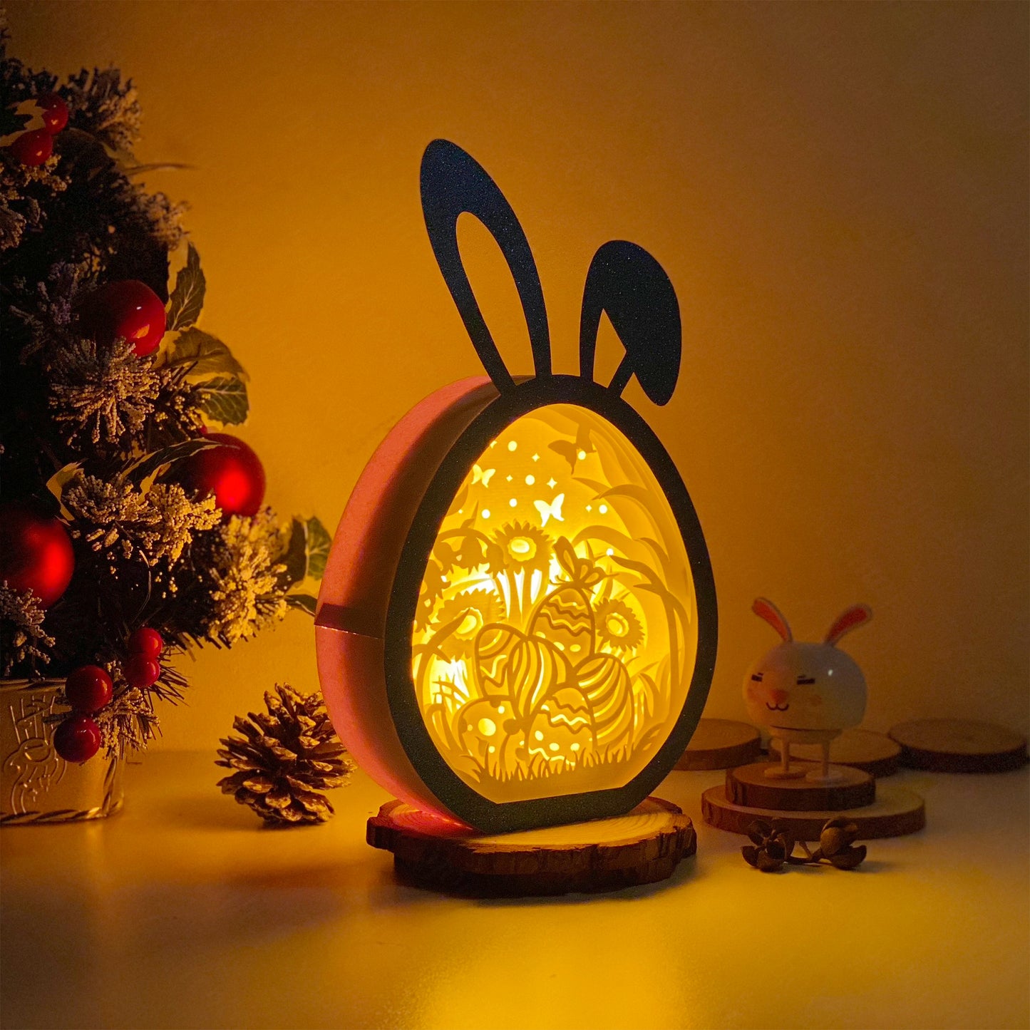 Easter 2 – 3D Bunny Box 3 File - Cricut File - VEKTOR KRAFT