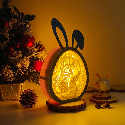 Easter Gnome 2 – 3D Bunny Box 3 File - Cricut File - VEKTOR KRAFT