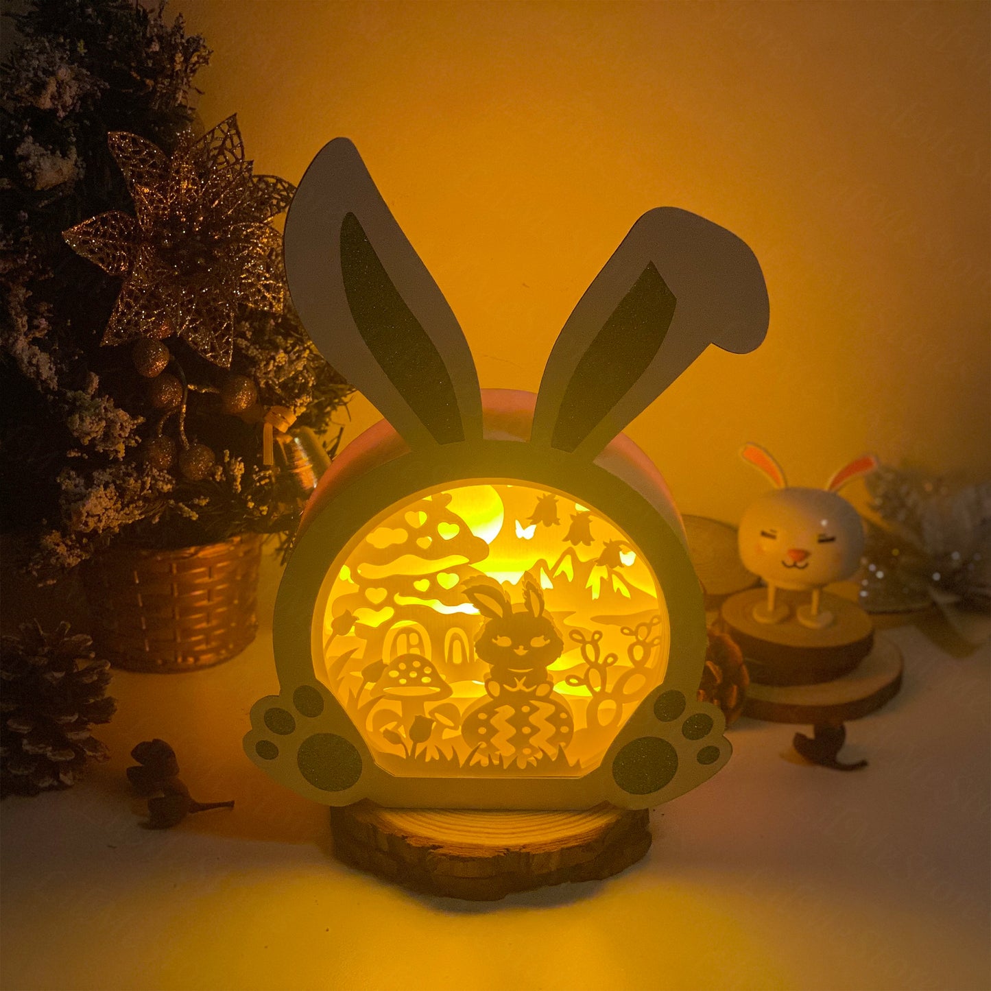 Easter 5 – 3D Bunny Box 2 File - Cricut File - VEKTOR KRAFT
