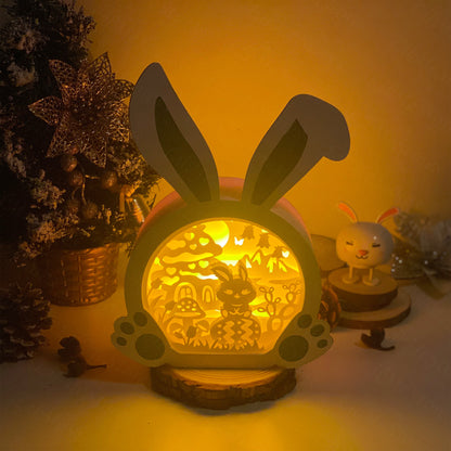 Easter 5 – 3D Bunny Box 2 File - Cricut File - VEKTOR KRAFT