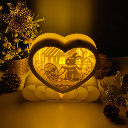 Easter 2 – 3D Heart Box 1 File - Cricut File - VEKTOR KRAFT