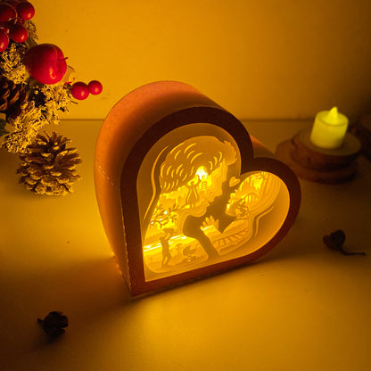 Father's Day 1 – 3D Heart Box 2  File - Cricut File - VEKTOR KRAFT