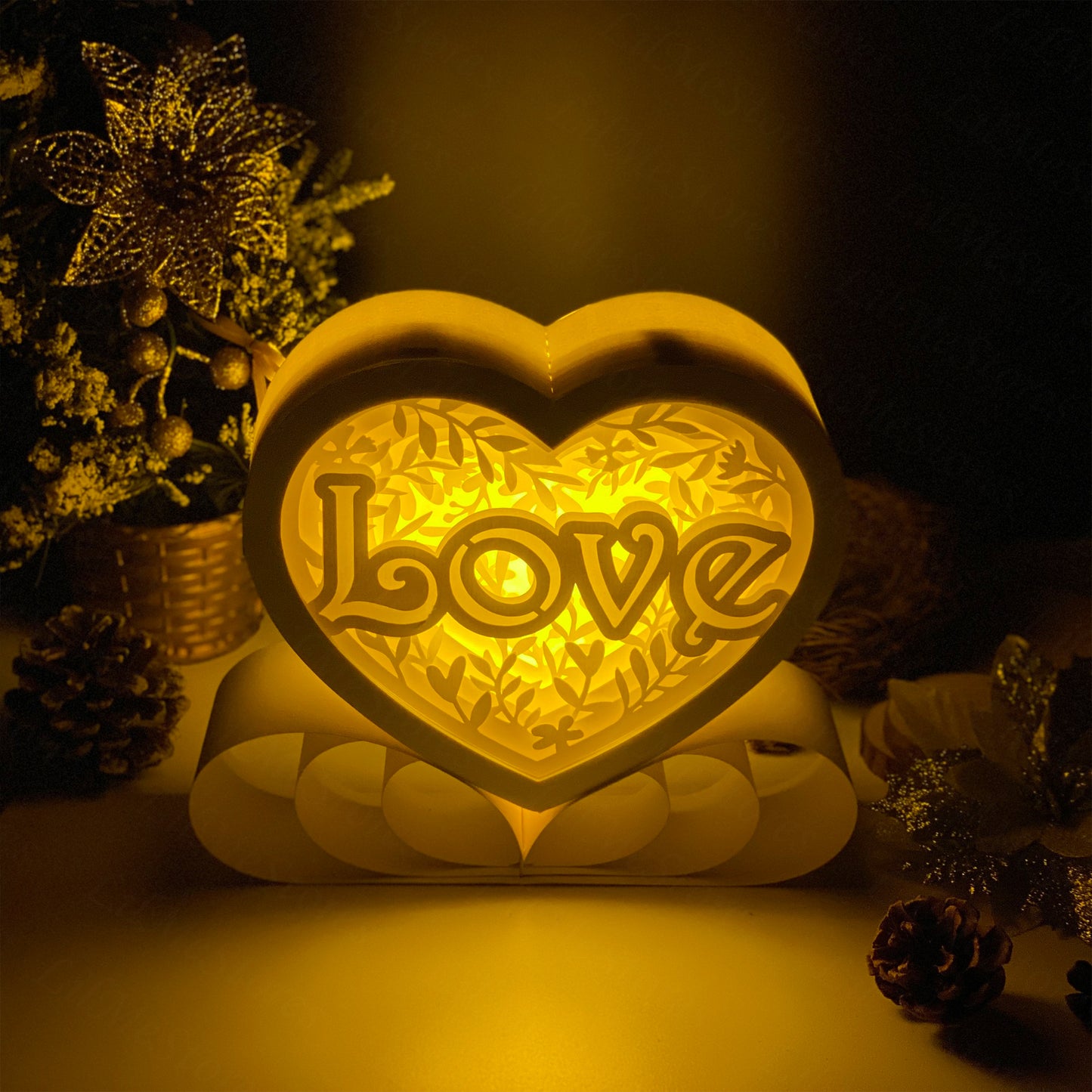 Love – 3D Heart Box 1 File - Cricut File - VEKTOR KRAFT