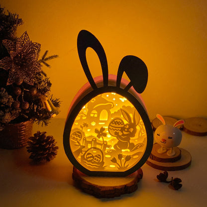 Easter 4 – 3D Bunny Box 3 File - Cricut File - VEKTOR KRAFT