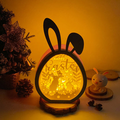 Easter 1 – 3D Bunny Box 3 File - Cricut File - VEKTOR KRAFT