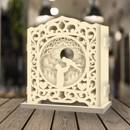 Father's Day – 3D Pop-Up Card SVG File for Cricut & Silhouette