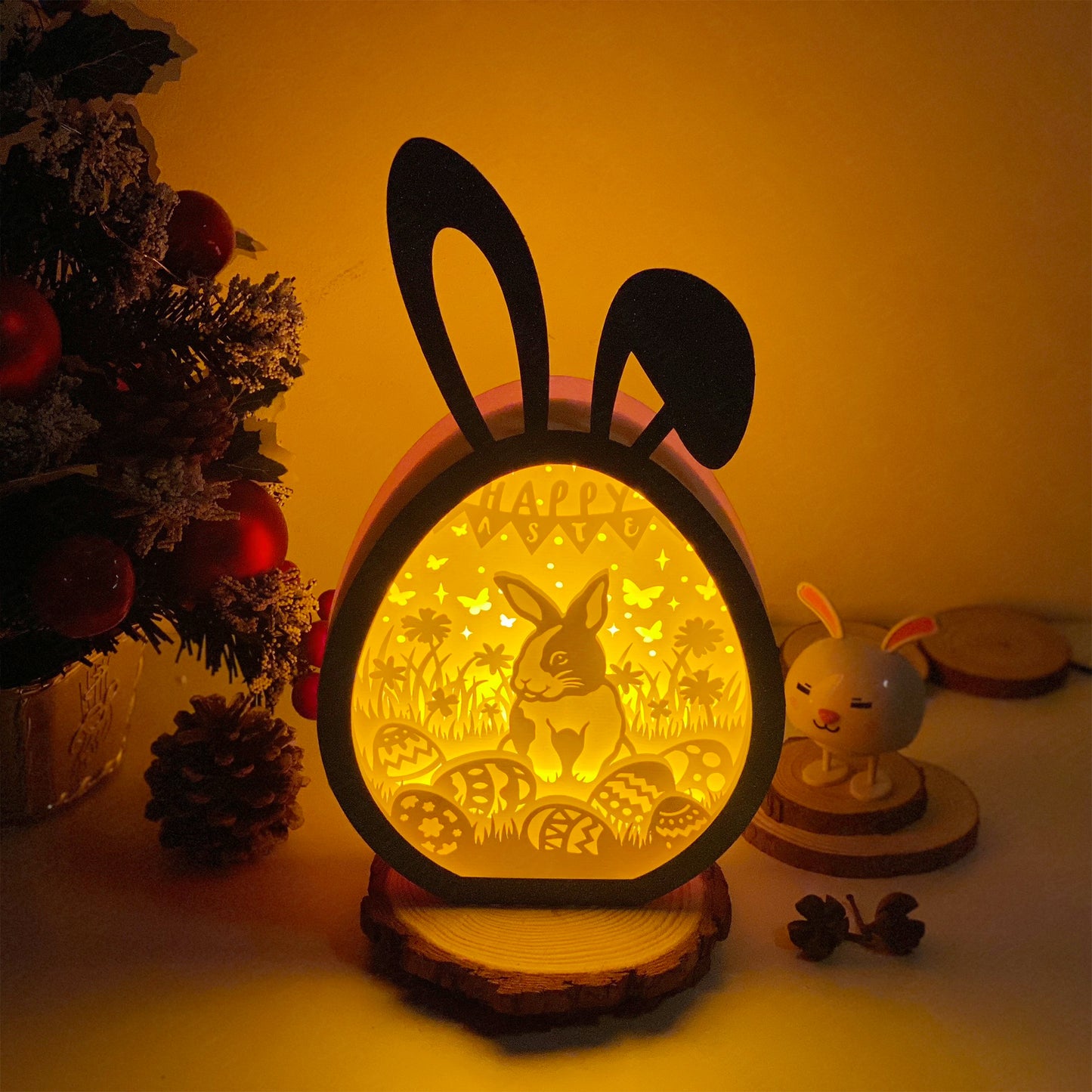 Easter 9 – 3D Bunny Box 3 File - Cricut File - VEKTOR KRAFT