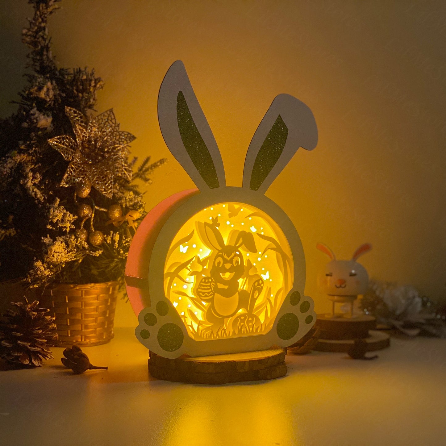 Easter 4 – 3D Bunny Box 2 File - Cricut File - VEKTOR KRAFT