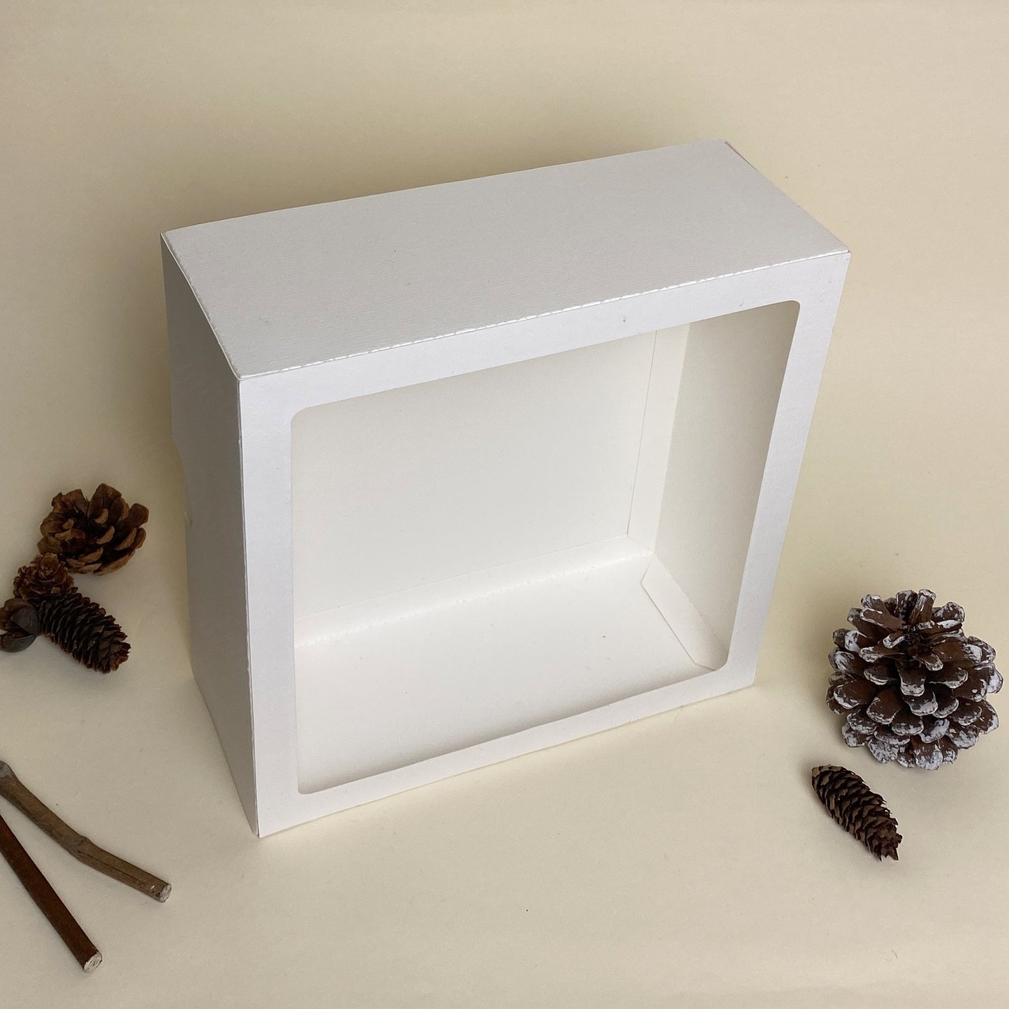 Paper cut light box frame template – 3D Lightbox SVG File for Cricut & Silhouette