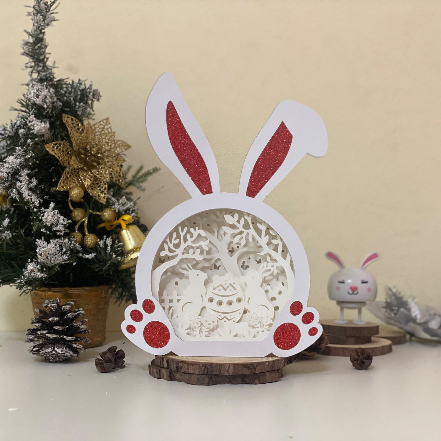 Easter 6 – 3D Bunny Box 2 File - Cricut File - VEKTOR KRAFT