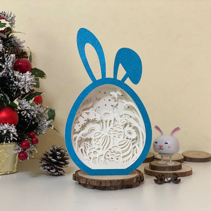 Easter 2 – 3D Bunny Box 3 File - Cricut File - VEKTOR KRAFT