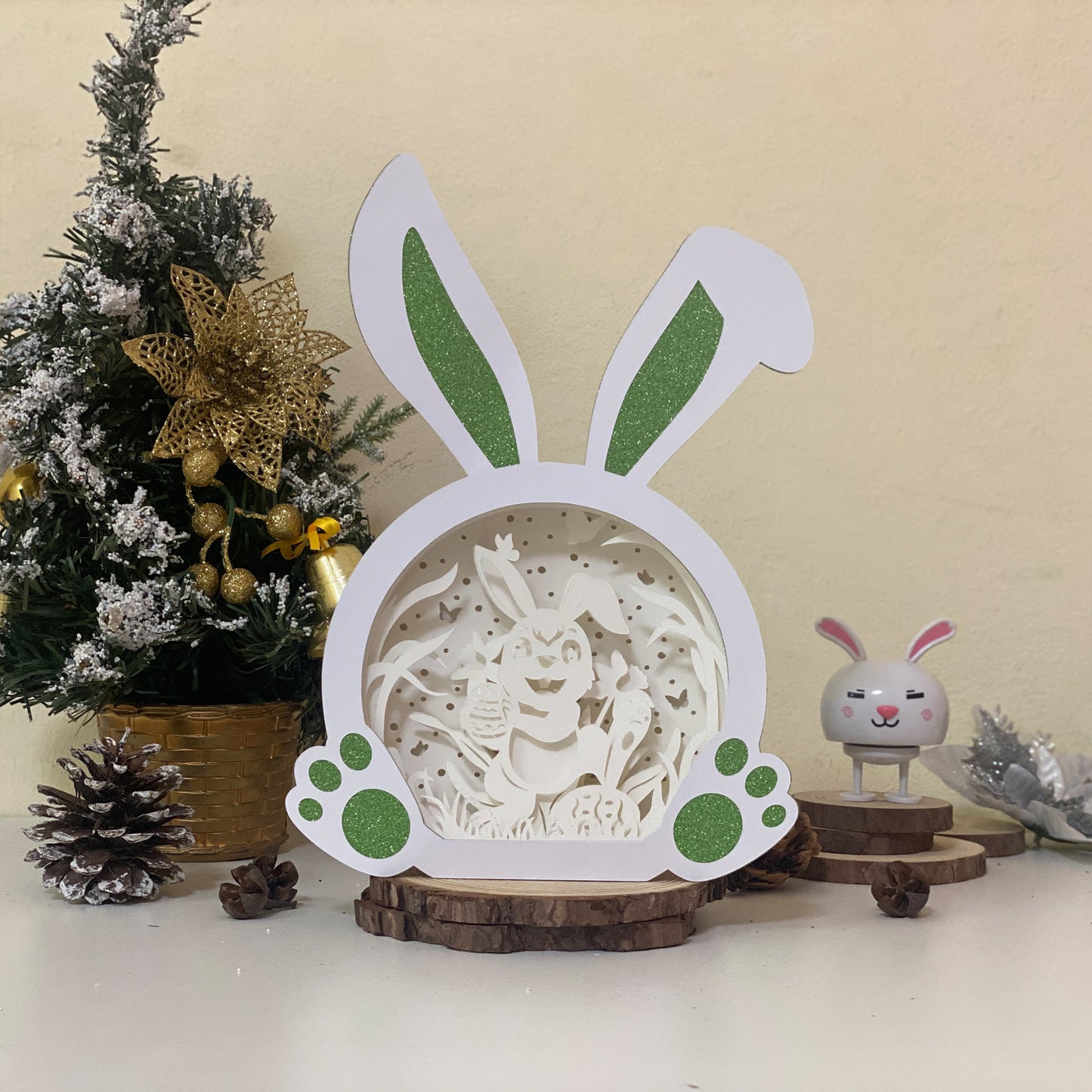 Easter 4 – 3D Bunny Box 2 File - Cricut File - VEKTOR KRAFT