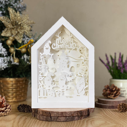 Christmas Gnome 2 – 3D Box SVG File for Cricut & Silhouette