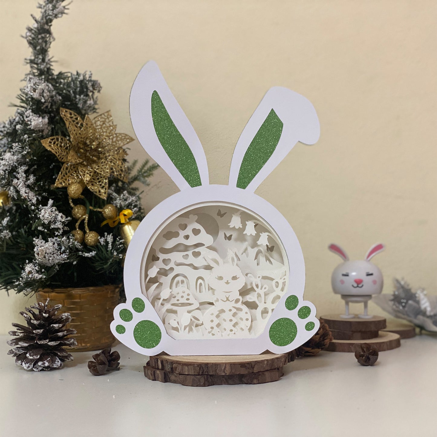 Easter 5 – 3D Bunny Box 2 File - Cricut File - VEKTOR KRAFT