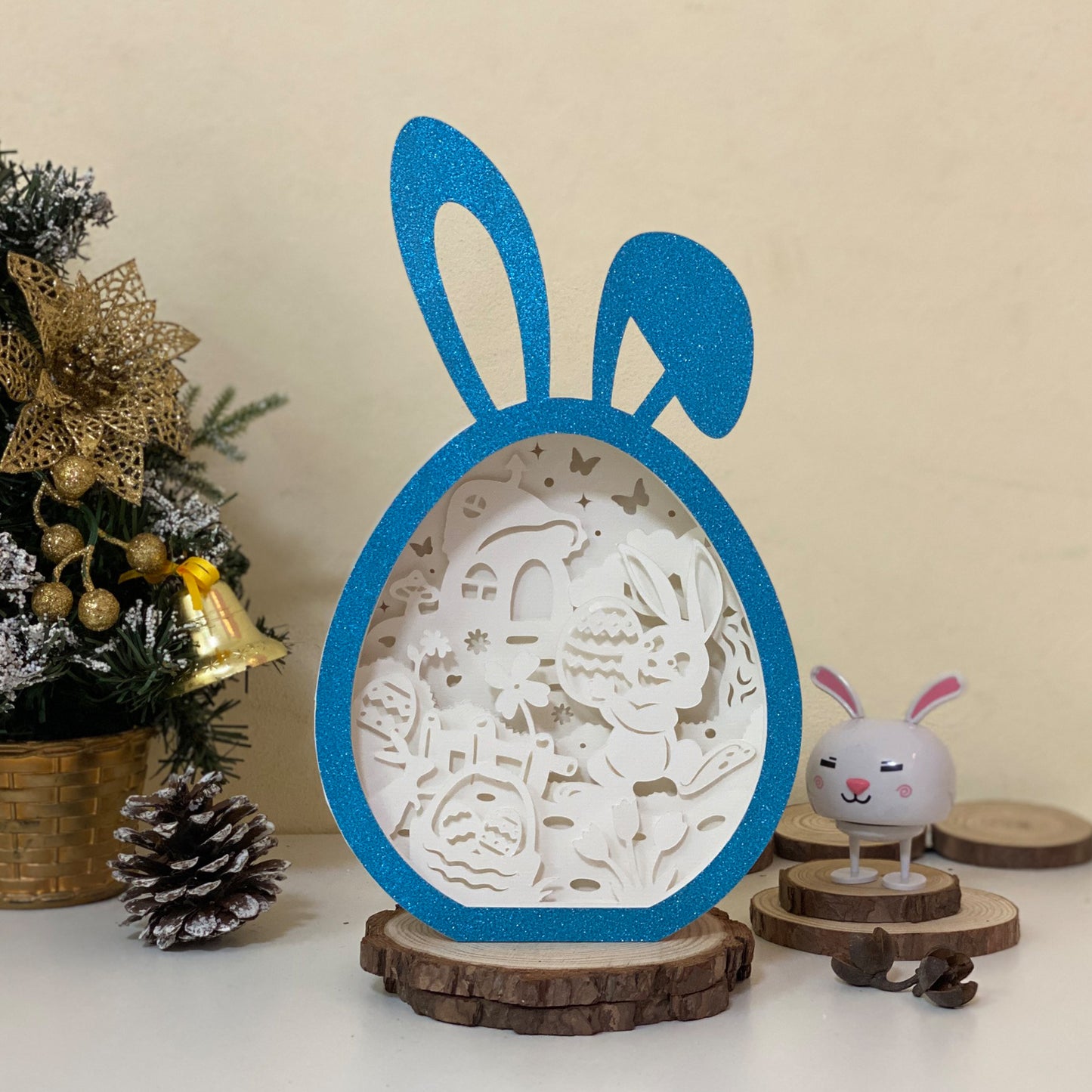 Easter 4 – 3D Bunny Box 3 File - Cricut File - VEKTOR KRAFT