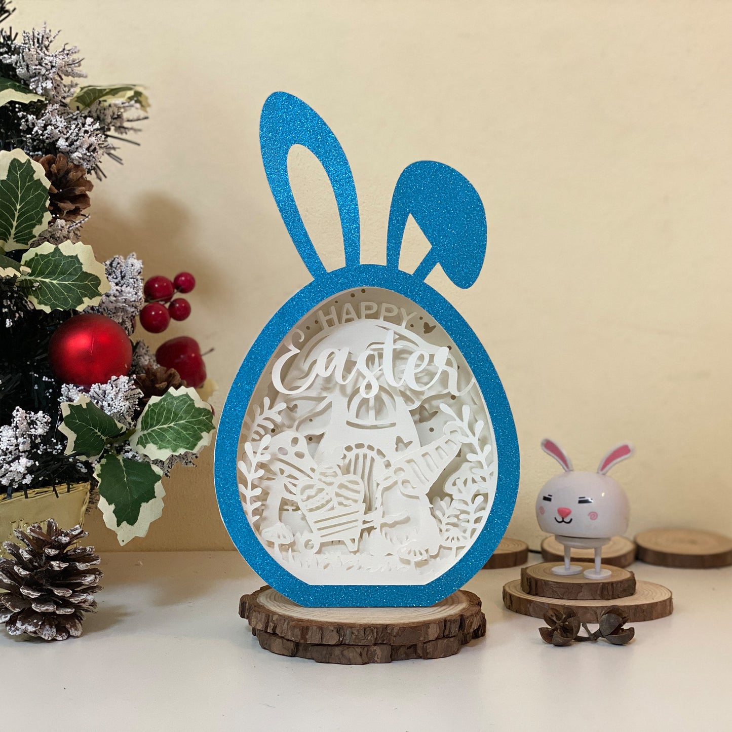 Easter Gnome 2 – 3D Bunny Box 3 File - Cricut File - VEKTOR KRAFT