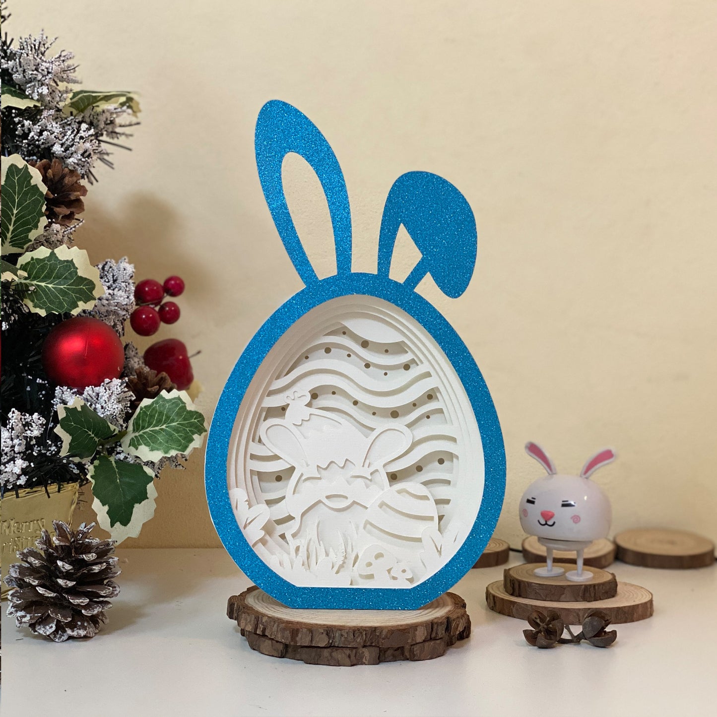 Easter 6 – 3D Bunny Box 3 File - Cricut File - VEKTOR KRAFT