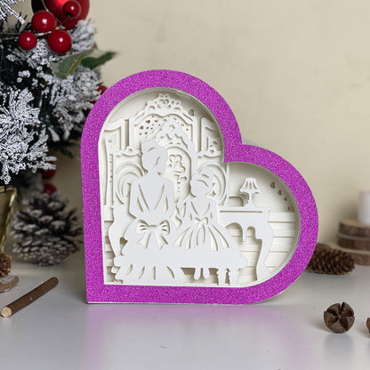 Mother's Day 1 – 3D Heart Box 2  File - Cricut File - VEKTOR KRAFT