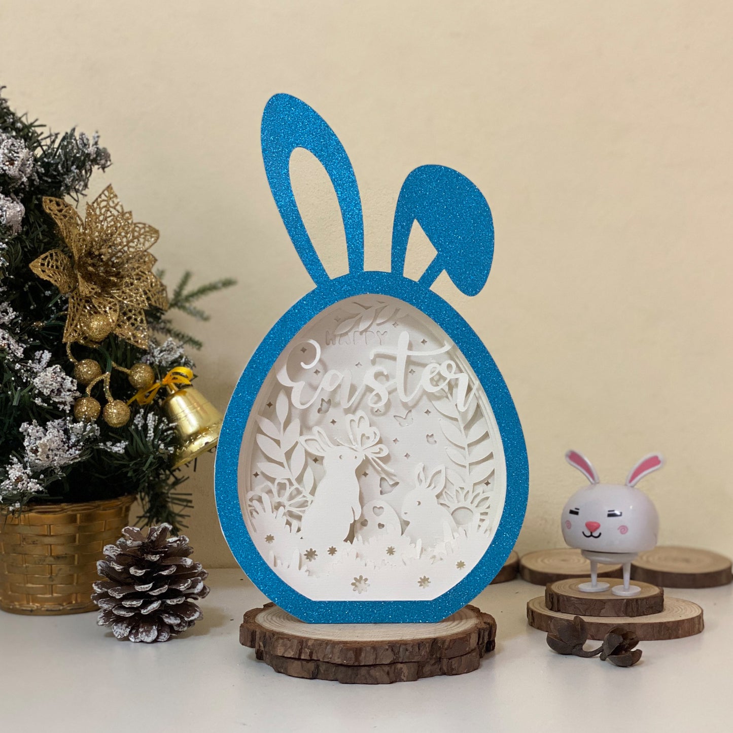 Easter 1 – 3D Bunny Box 3 File - Cricut File - VEKTOR KRAFT