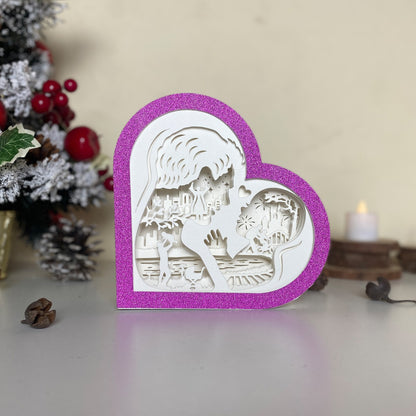 Father's Day 1 – 3D Heart Box 2  File - Cricut File - VEKTOR KRAFT