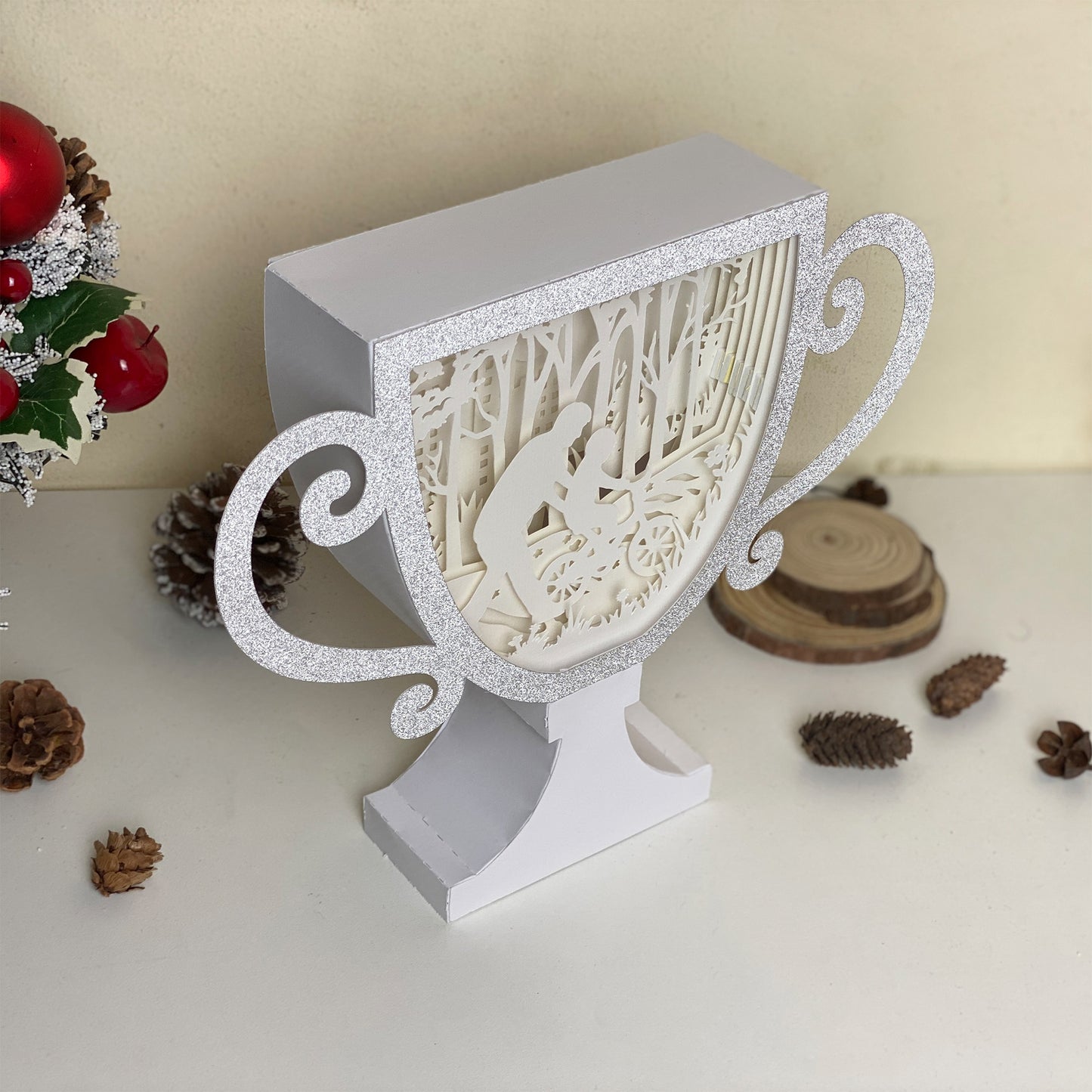 Father's Day 2 – 3D Cup Box File - Cricut File - VEKTOR KRAFT