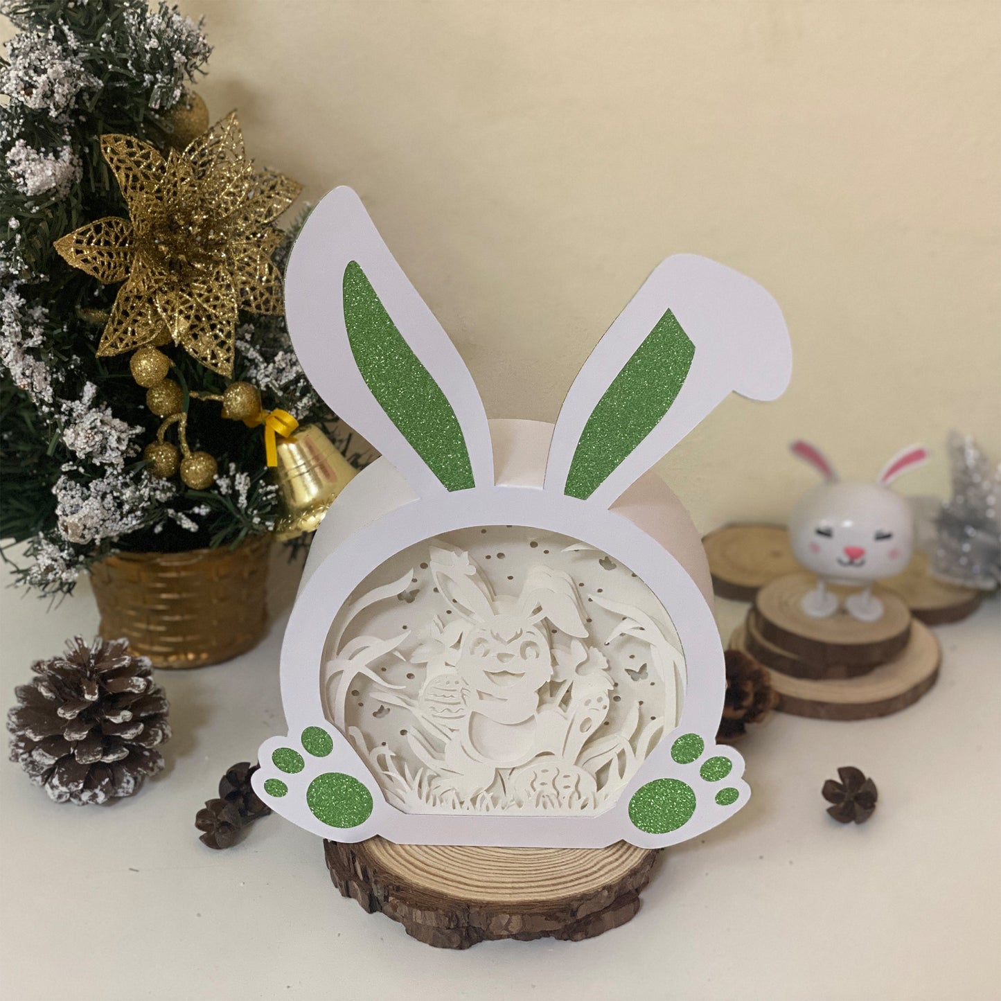 Easter 4 – 3D Bunny Box 2 File - Cricut File - VEKTOR KRAFT