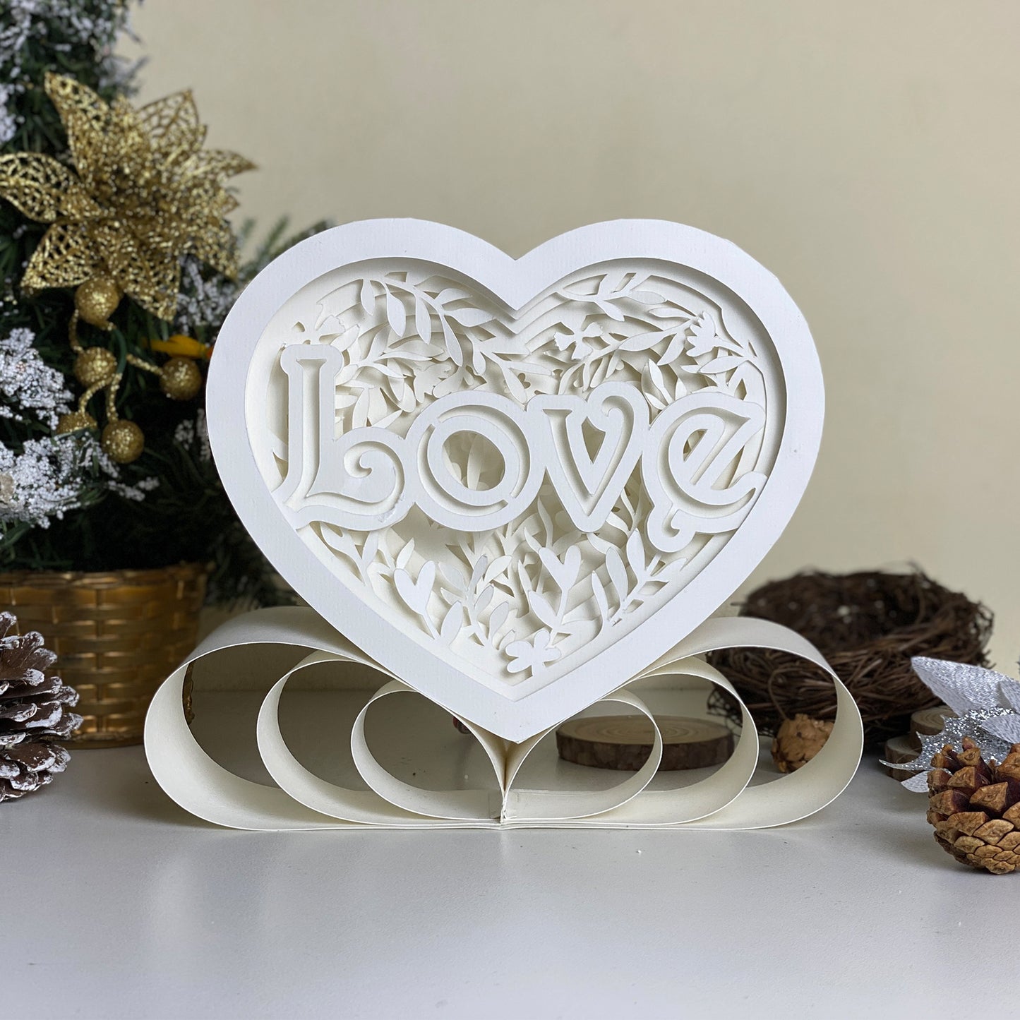 Love – 3D Heart Box 1 File - Cricut File - VEKTOR KRAFT