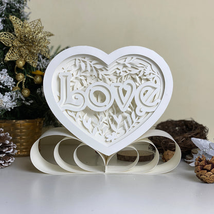 Love – 3D Heart Box 1 File - Cricut File - VEKTOR KRAFT