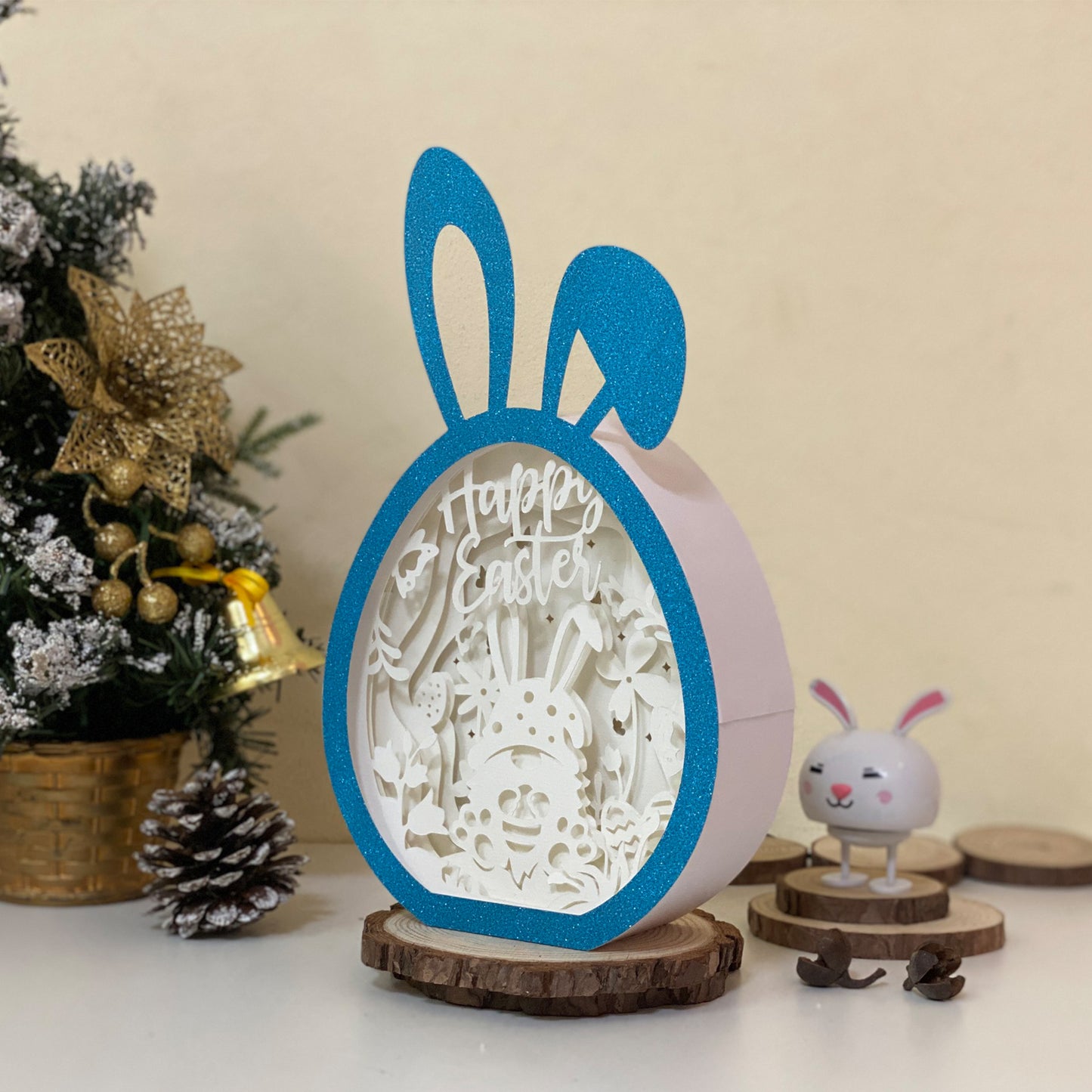 Easter Gnome 1 – 3D Bunny Box 3 File - Cricut File - VEKTOR KRAFT