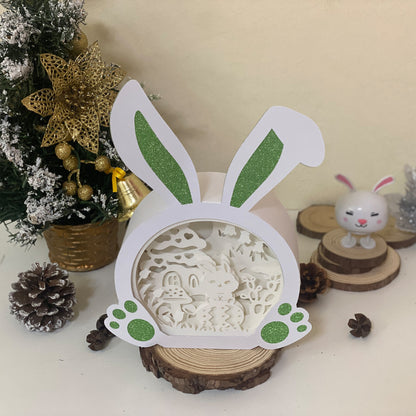 Easter 5 – 3D Bunny Box 2 File - Cricut File - VEKTOR KRAFT