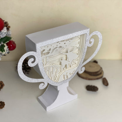 Father's Day 3 – 3D Cup Box File - Cricut File - VEKTOR KRAFT