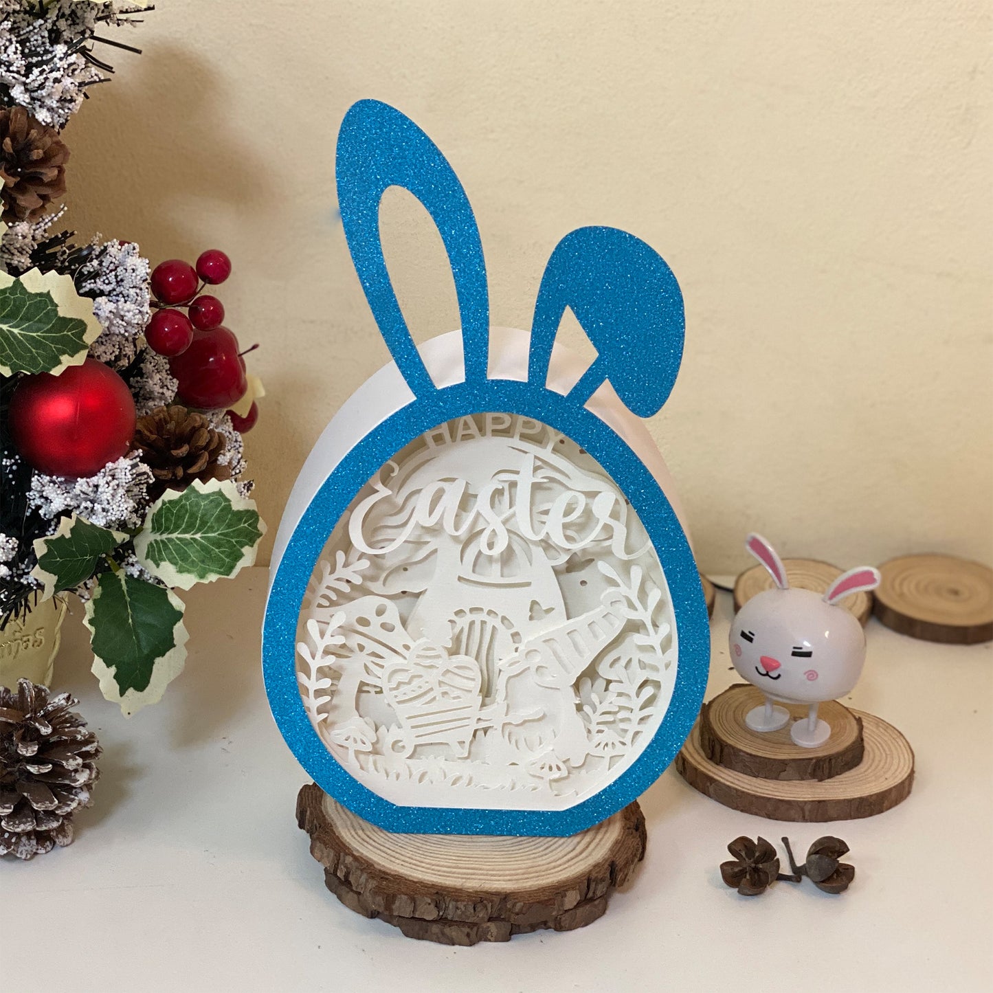 Easter Gnome 2 – 3D Bunny Box 3 File - Cricut File - VEKTOR KRAFT