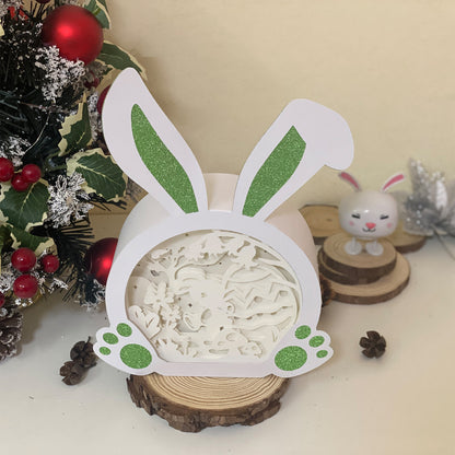 Easter 1 – 3D Bunny Box 2 File - Cricut File - VEKTOR KRAFT