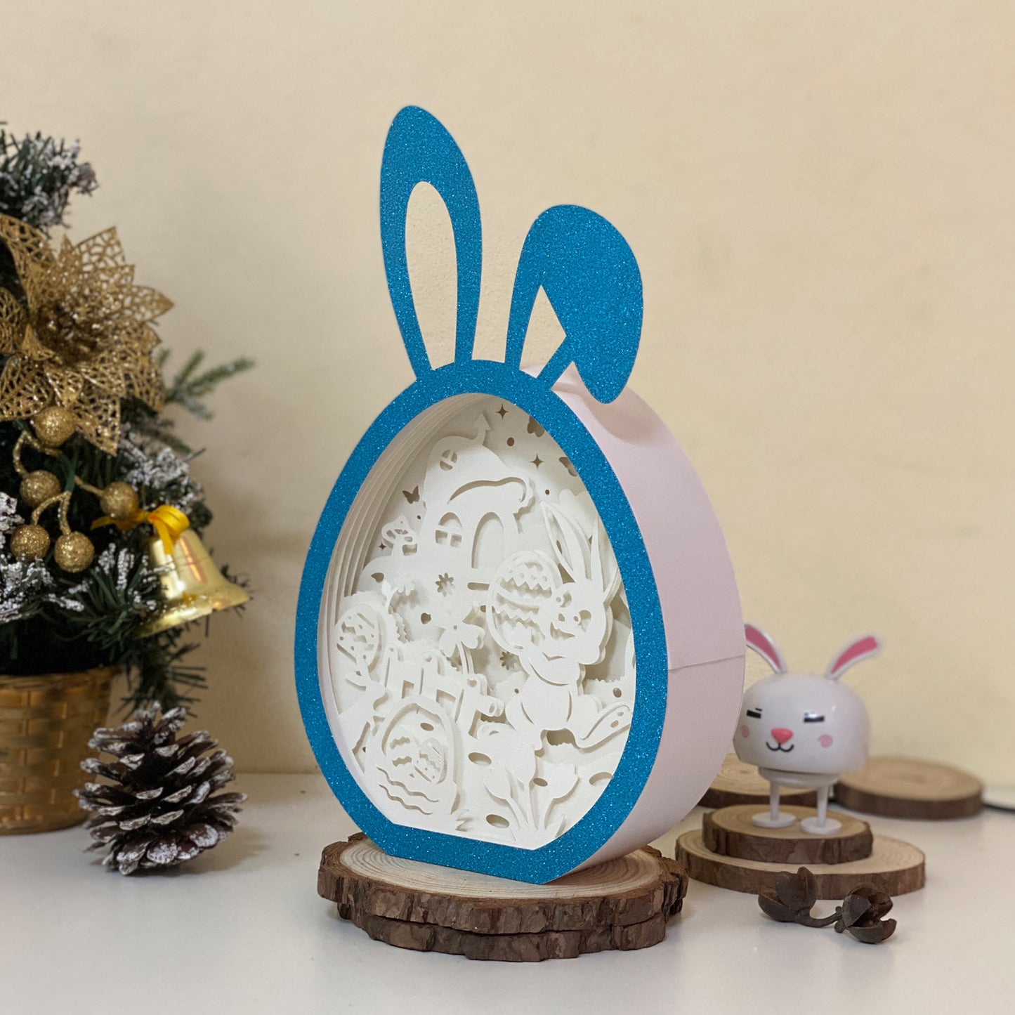 Easter 4 – 3D Bunny Box 3 File - Cricut File - VEKTOR KRAFT
