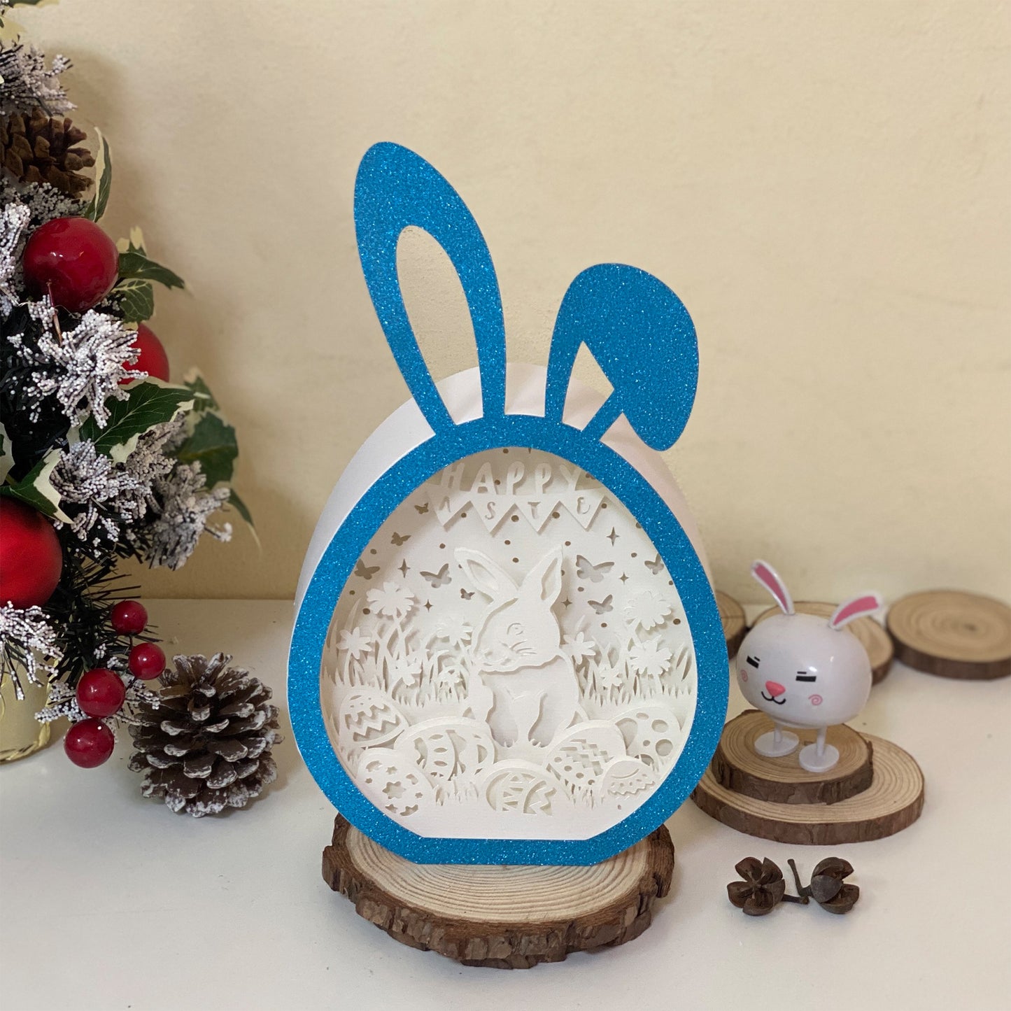 Easter 9 – 3D Bunny Box 3 File - Cricut File - VEKTOR KRAFT
