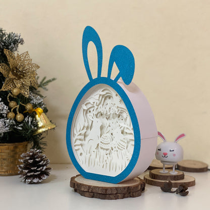 Easter 5 – 3D Bunny Box 3 File - Cricut File - VEKTOR KRAFT