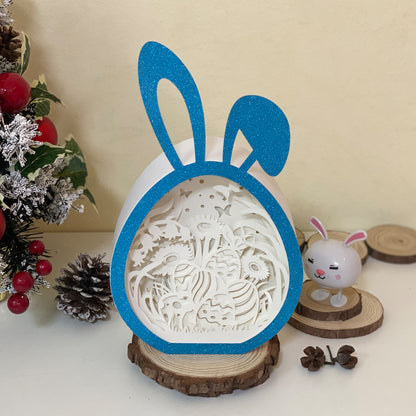 Easter 2 – 3D Bunny Box 3 File - Cricut File - VEKTOR KRAFT