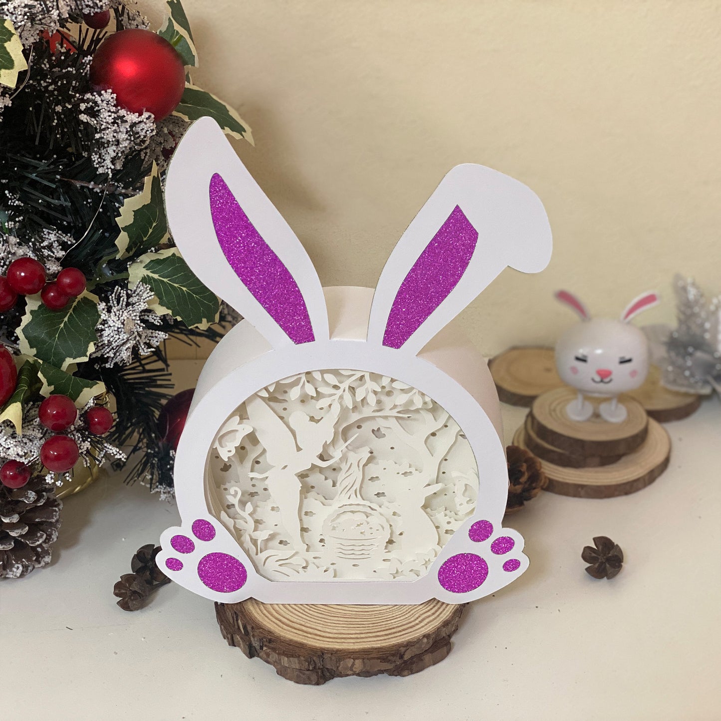 Easter 3 – 3D Bunny Box 2 File - Cricut File - VEKTOR KRAFT