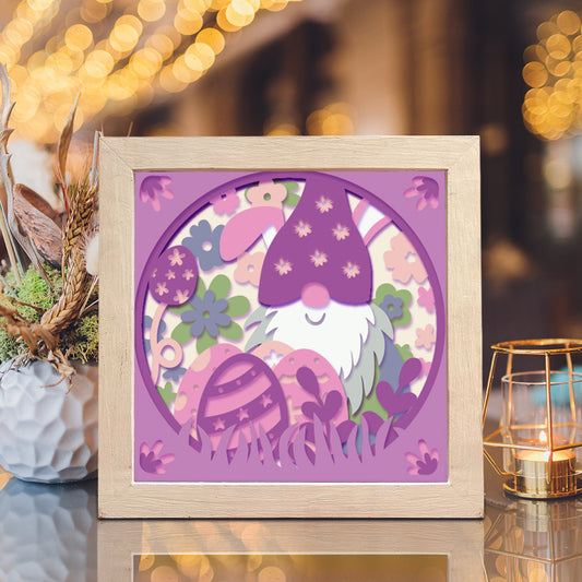 Easter 12 – 3D Shadow Box SVG File for Cricut & Silhouette