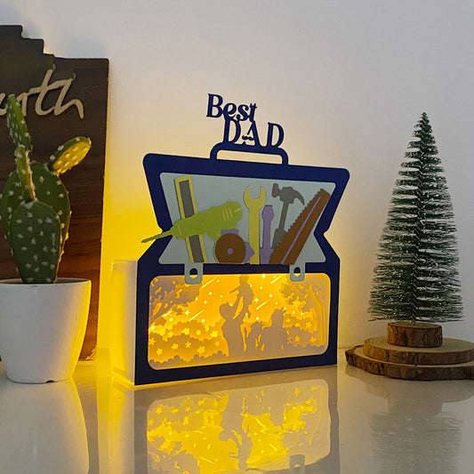Family – 3D Dad's Hand Tools Box File - Cricut File - VEKTOR KRAFT