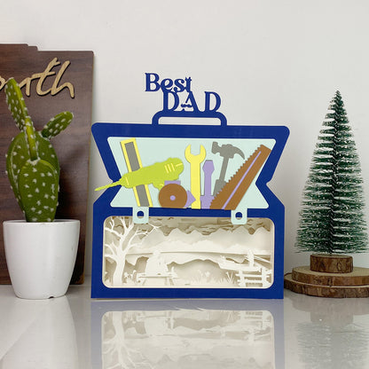Fishing – 3D Box SVG File for Cricut & Silhouette