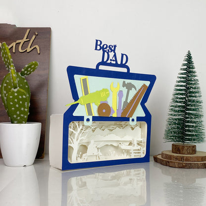 Fishing – 3D Box SVG File for Cricut & Silhouette