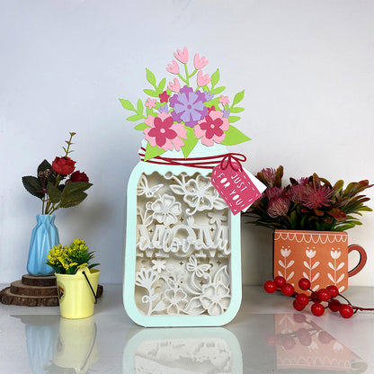 Love You Mom – 3D Box SVG File for Cricut & Silhouette