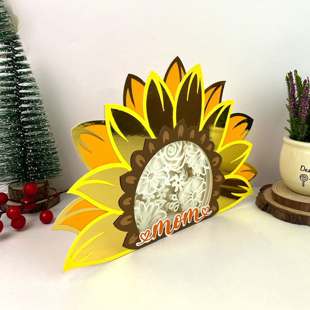 Flower – 3D Mom Box  File - Cricut File - VEKTOR KRAFT
