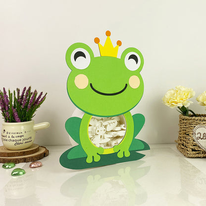 Cute Frog – 3D Box SVG File for Cricut & Silhouette