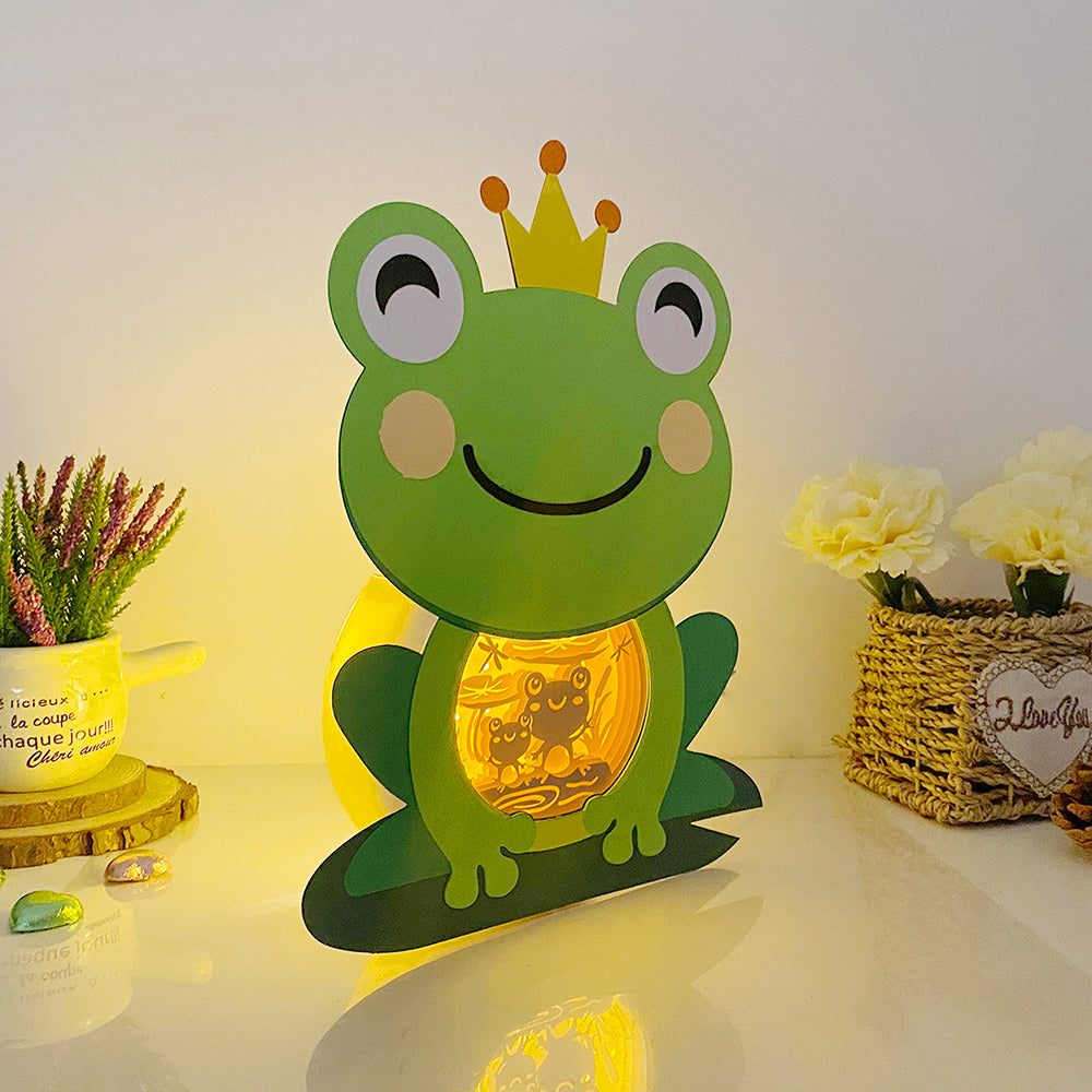 Frog Couple – 3D Frog Box File - Cricut File - VEKTOR KRAFT